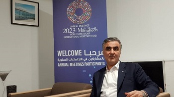 دکتر فرزین برای شرکت در اجلاس سالانه صندوق بین‌المللی پول وارد مراکش شد/ توسعه همکاری‌های پولی و بانکی با اعضای بریکس و کشورهای منطقه